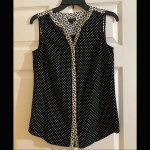Women Talbots Sleeveless Blouse (Size XS)